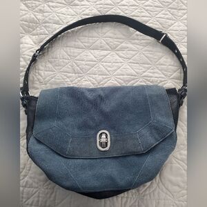 Aimee Kestenberg Leather & Denim Tote
